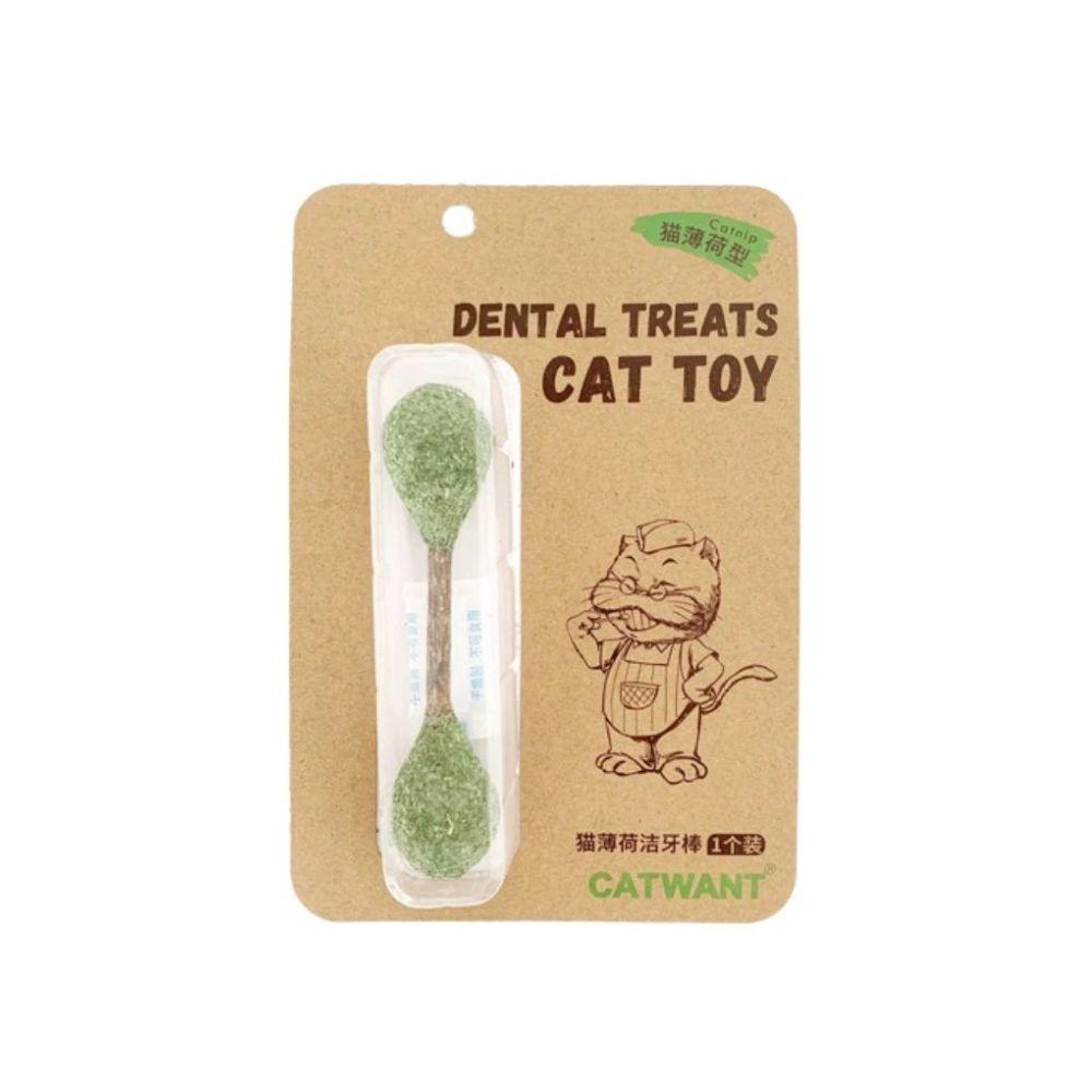 Catwant Catnip Teeth Cleaning Dental Chew Stick For Cat