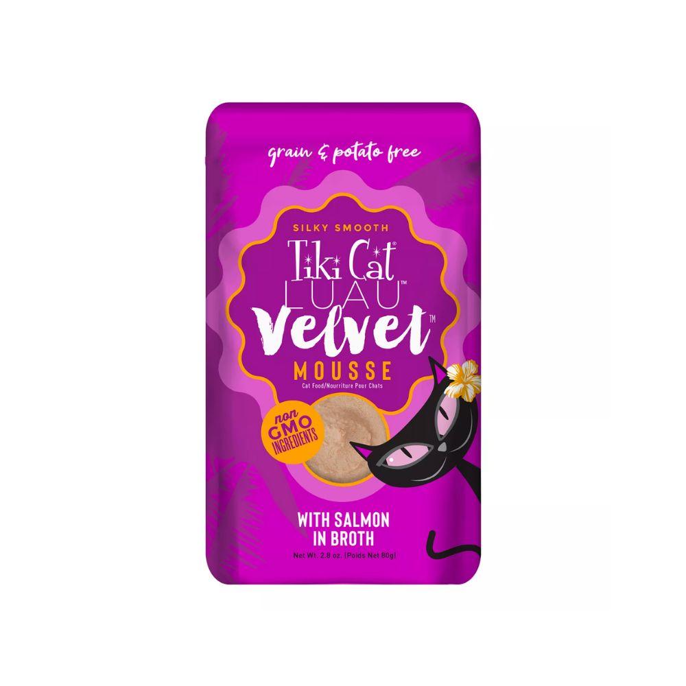 Tiki Cat Velvet Mousse - Salmon