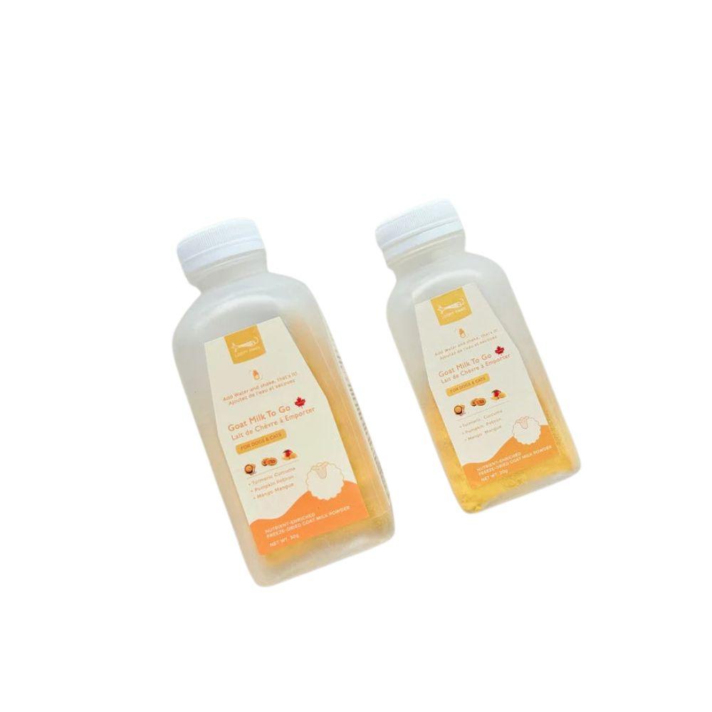 Loopypaws Goat Milk To Go For Cat & Dog - Pumpkin, Turmeric, Mango