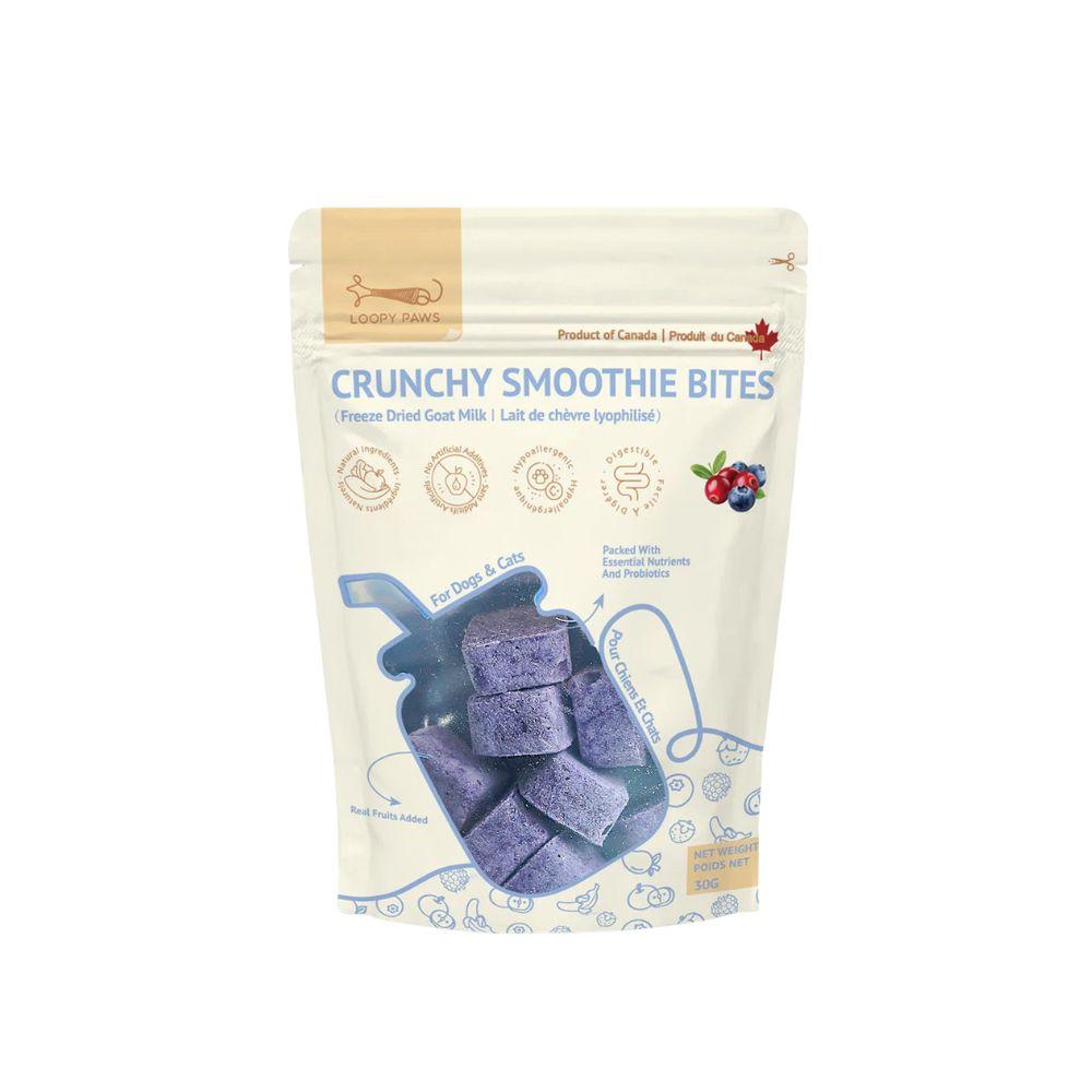 Loopypaws Crunchy Smoothie Bites - Mixed Berry
