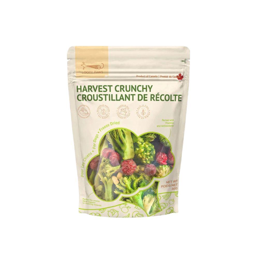Loopypaws Harvest Crunchy Broccoli Mixed Dog Treats