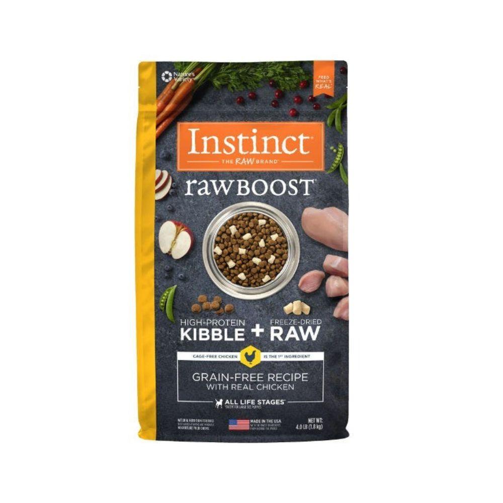 Instinct Raw Boost Grain-Free Recipe with Real Chicken Dog Food