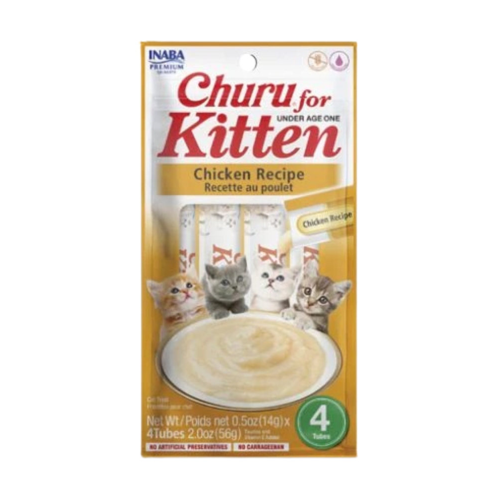 Inaba Churu Purées Kitten Treat - Chicken Recipe