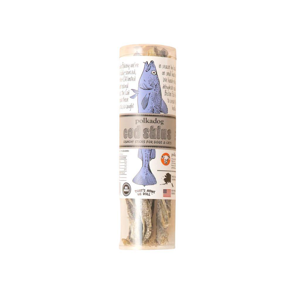 Polkadog Long Stick Cod Skin Treats For Dog & Cat