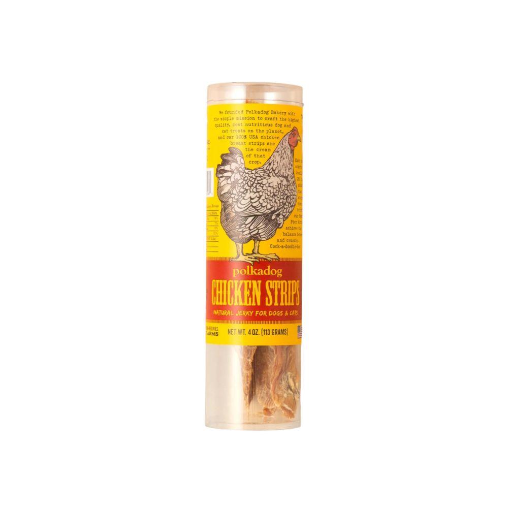 Polkadog Long Chicken Strip Jerky Treats For Dog & Cat