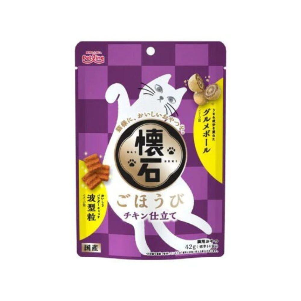 Petline Kaiseki Gohobi Seafood Treats for Cats - Chicken