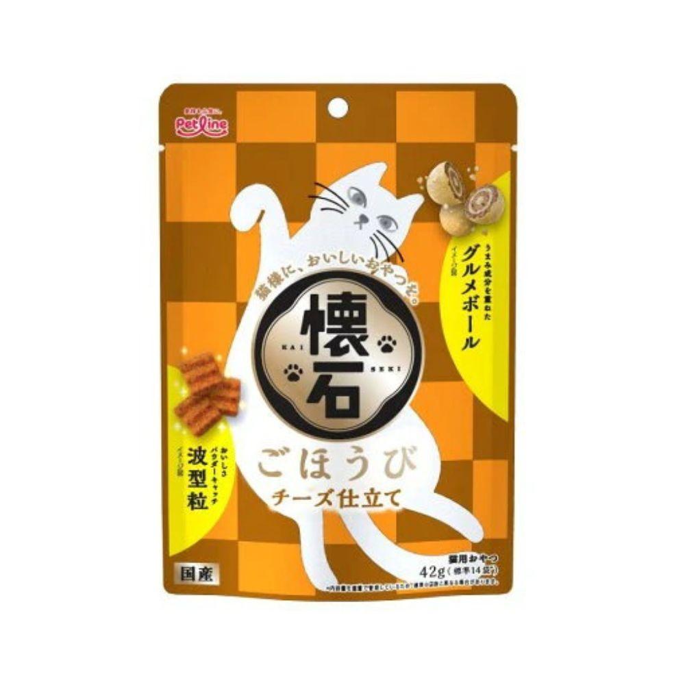 Petline Kaiseki Gohobi Seafood Treats for Cats - Cheese