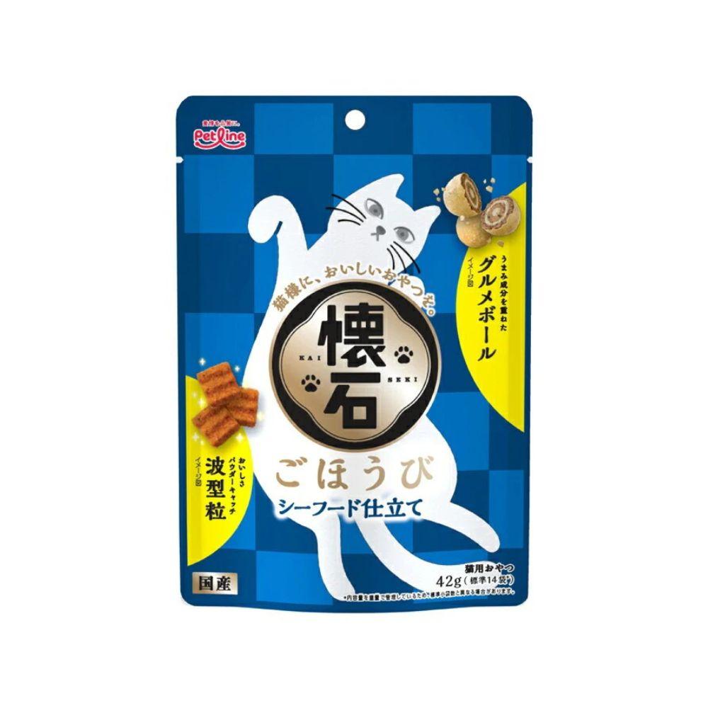 Petline Kaiseki Gohobi Seafood Treats for Cats - Seafood