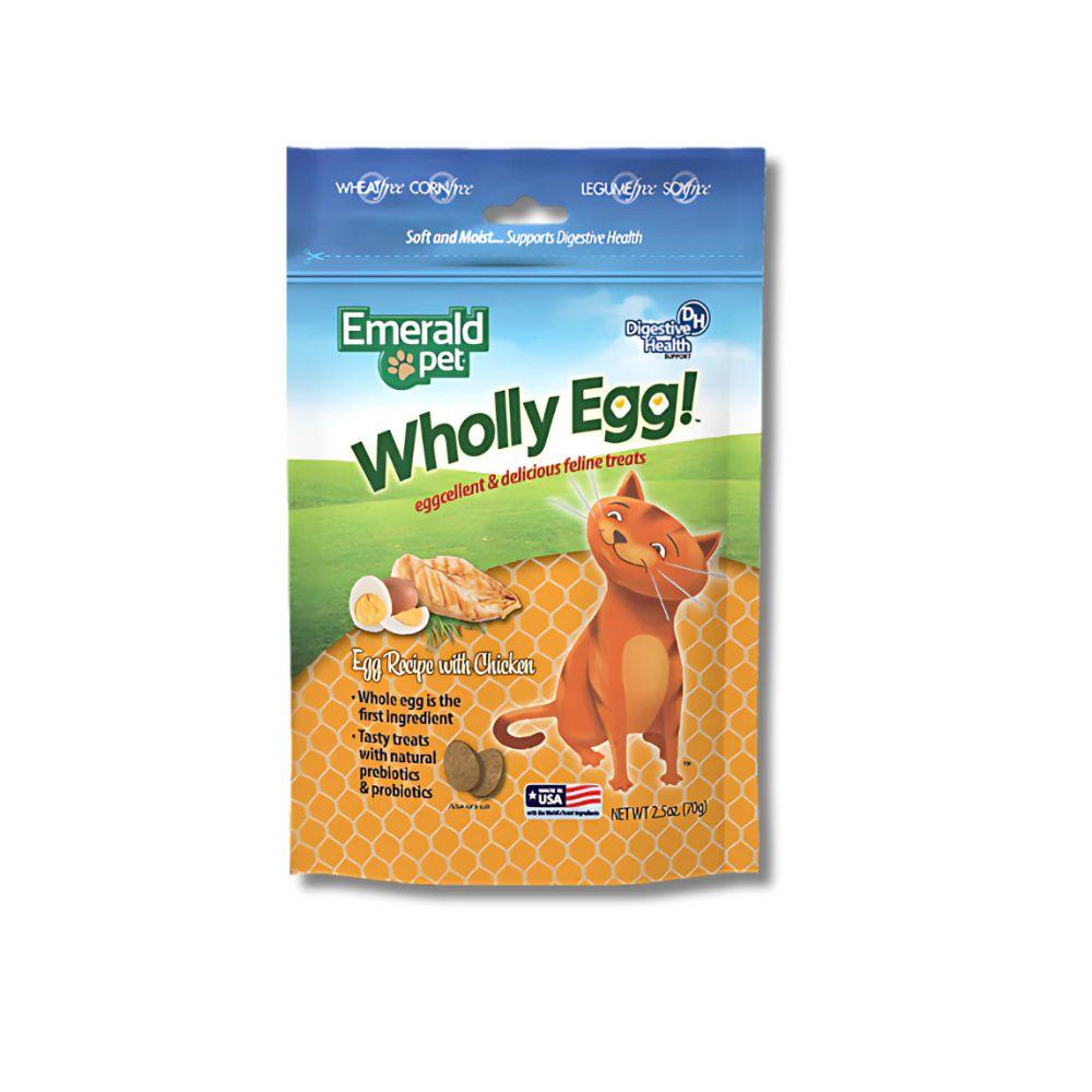 Emerald Pet Cat Wholly Egg Treat - Chicken
