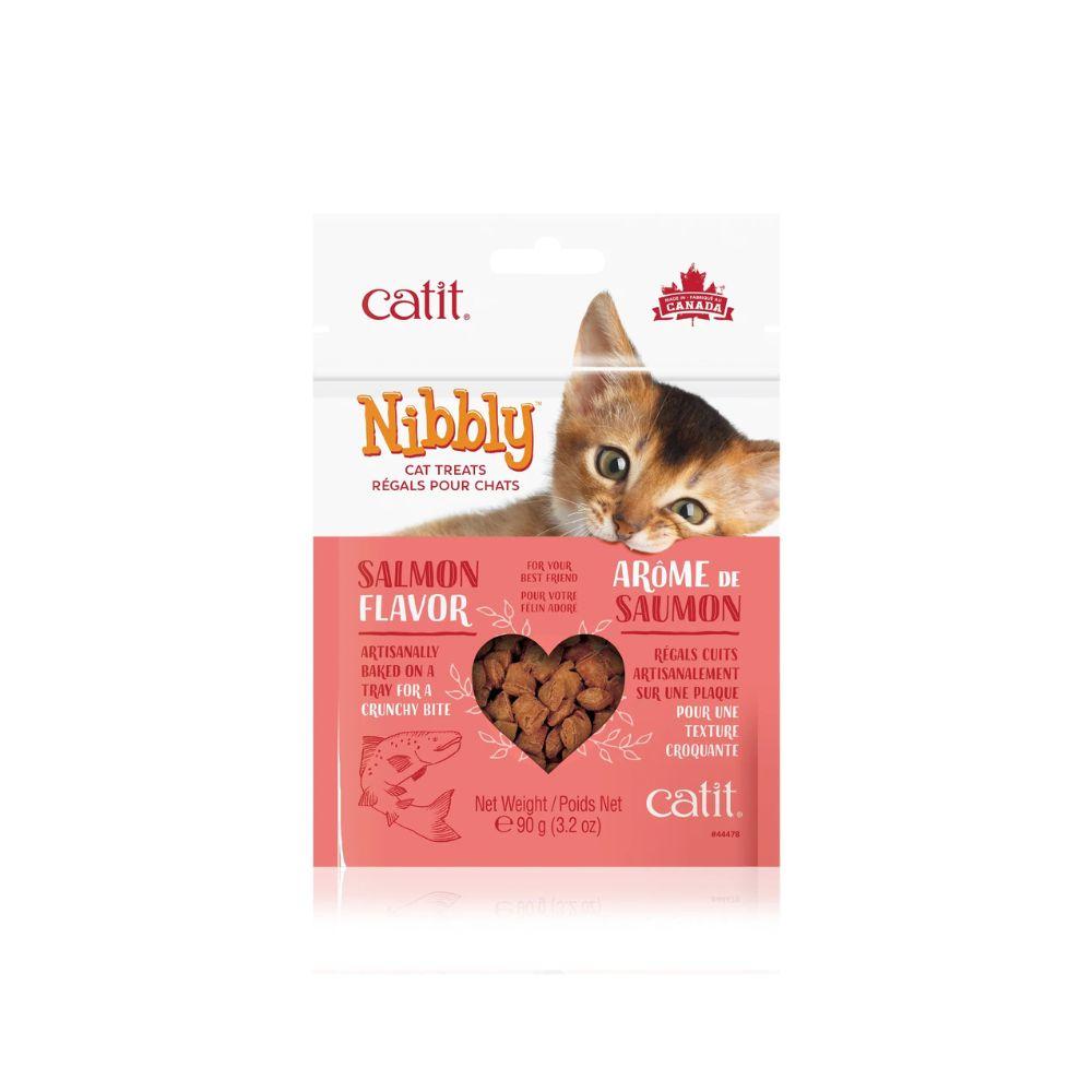 Catit Nibbly Cat Treats - Salmon Flavour
