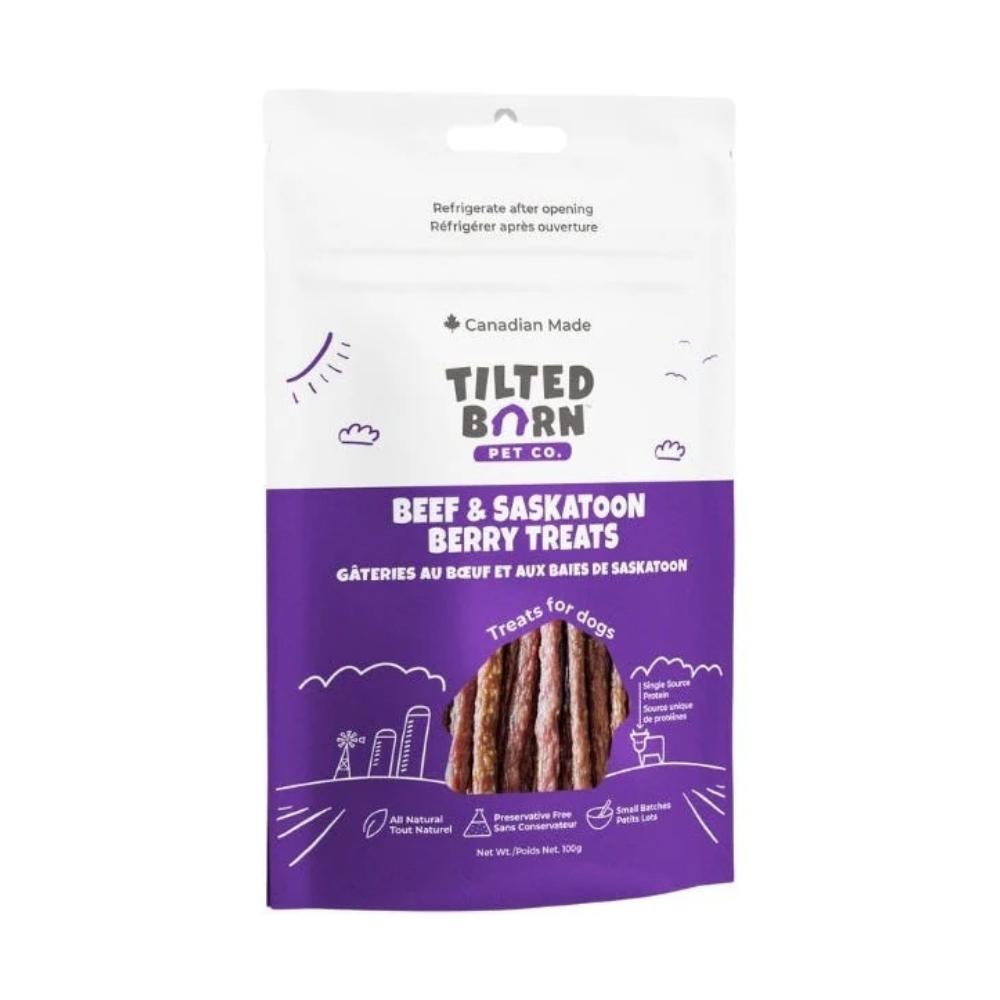Tilted Barn Beef & Saskatoon Berries Dog Treats