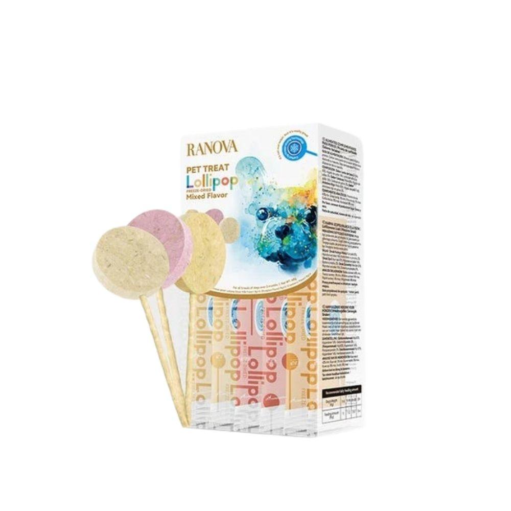 Ranova Freeze Dried Lollipops for Dogs (Mixed Flavor) 6pcs