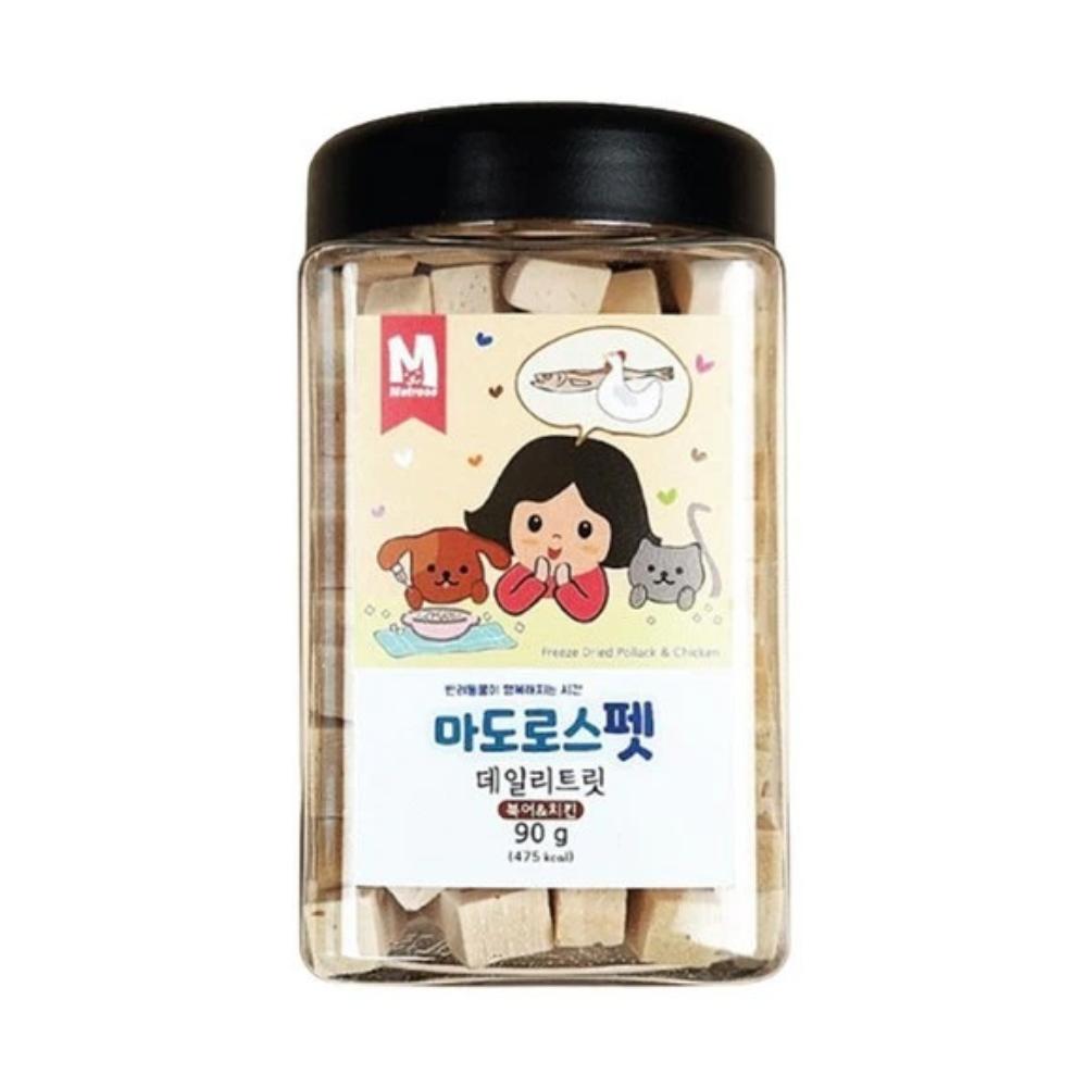 Matroos Freeze Dried Pollack & Chicken Treats For Cat & Dog