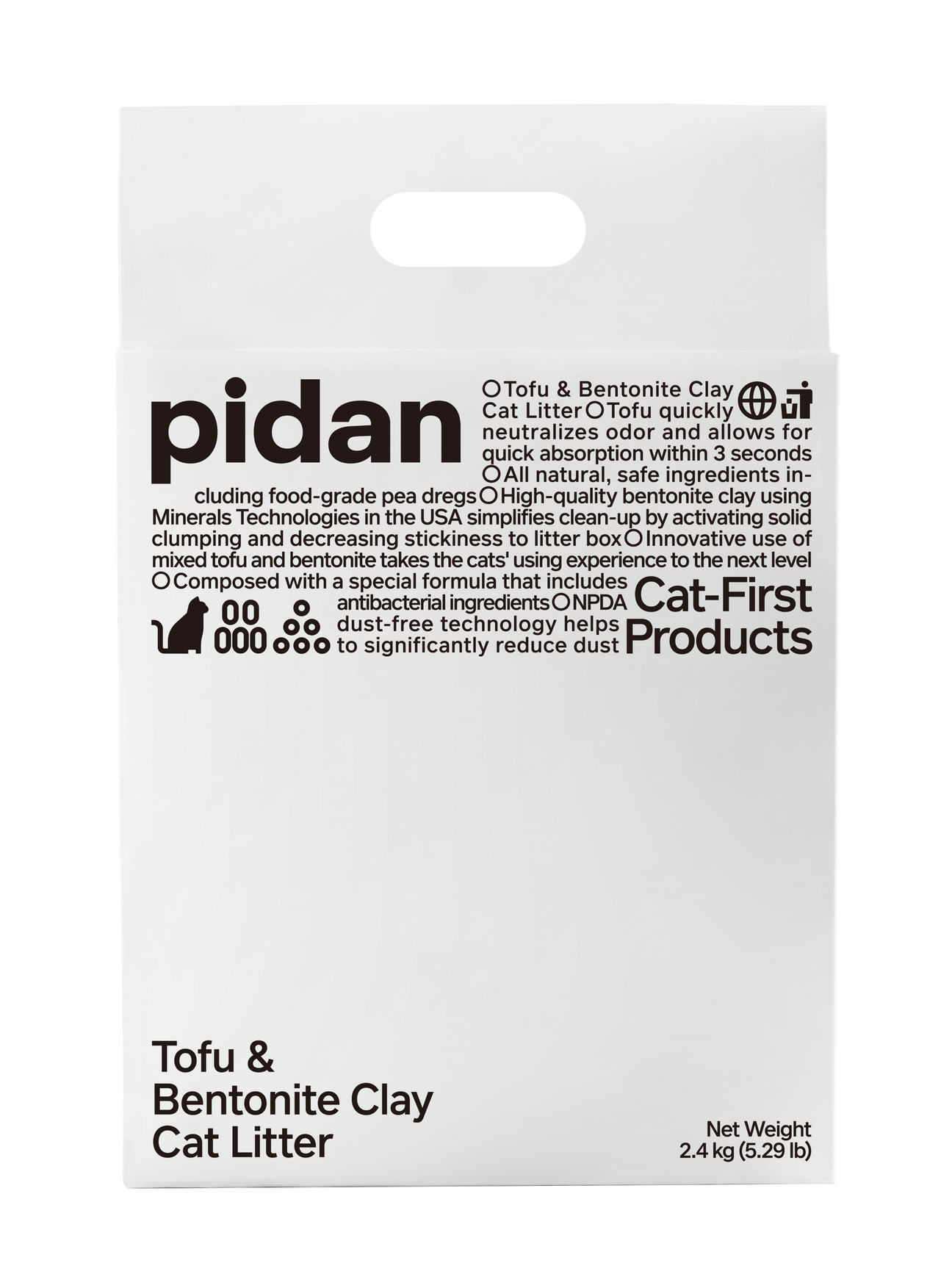 Pidan Cat Litter Tofu & Bentonite