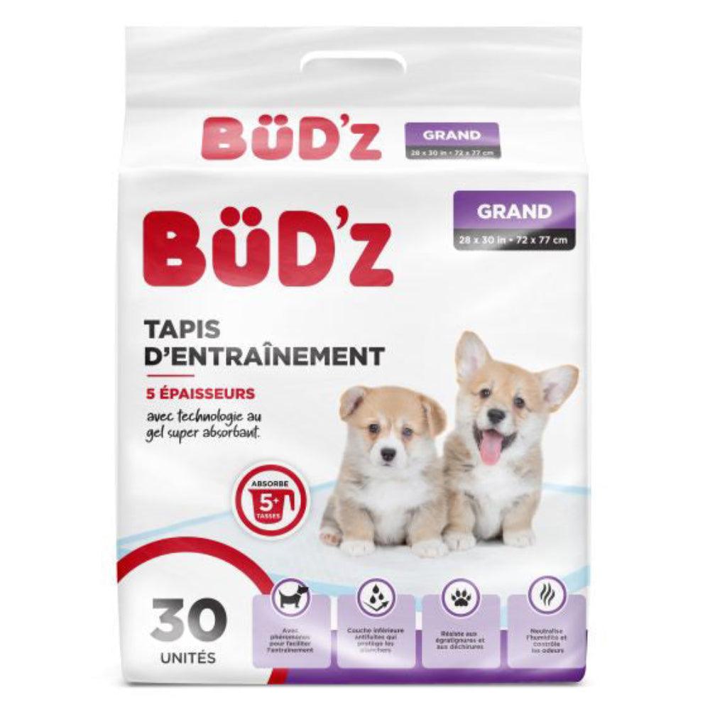 Bud‘Z 狗狗猫咪 幼宠专用 强力吸附除臭尿垫 快速干燥不留异味 两种Size可选 - Maokidspet