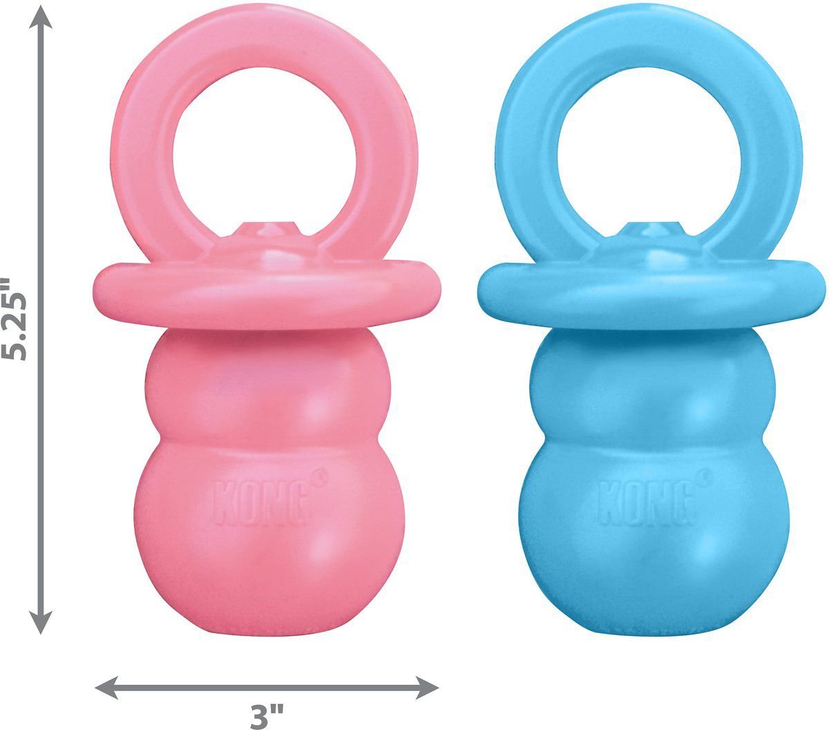 KONG Binkie Treat Dispensing Puppy Toy - Medium Size