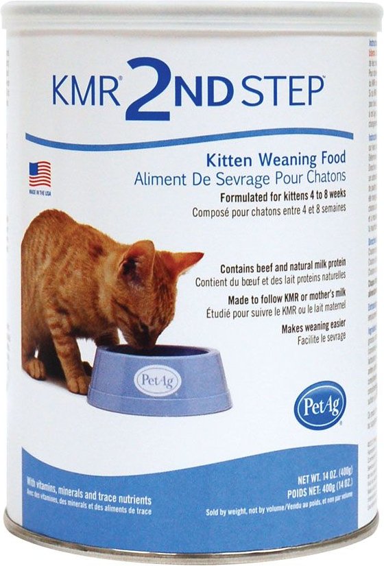 PetAg KMR 2nd Step Weaning Kitten Food Supplement - 14oz