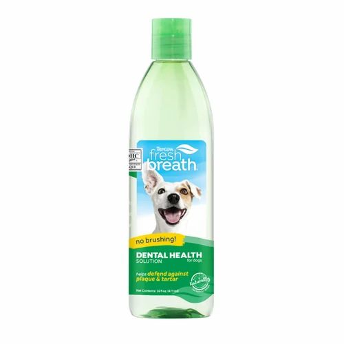 TropiClean Fresh Breath Water Additive For Dog - 16oz