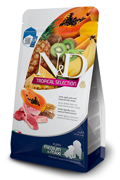 Farmina Tropical Selection Lamb Adult Med/Maxi Dog Food - 2kg