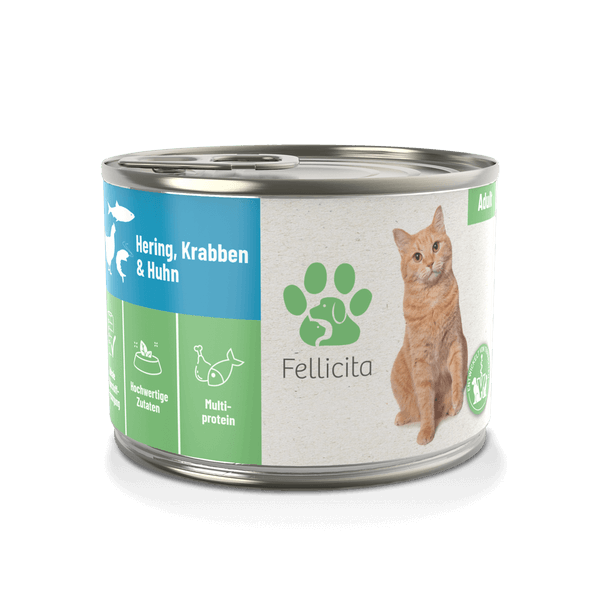 Fellicita Herring, Crabs & Chicken Cat Wet Food