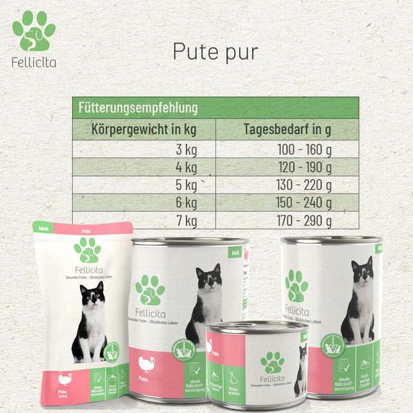Fellicita Pure Turkey Cat Wet Food