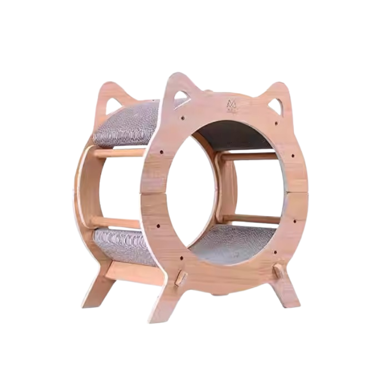 Miaofairy Round TV-Shaped Cat Scratcher