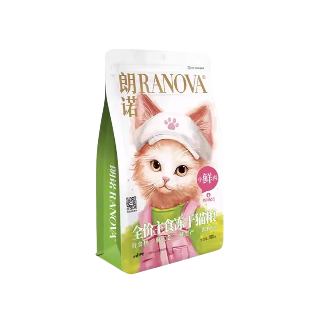 Ranova Premium Freeze-Dried Raw Chicken Cat Food