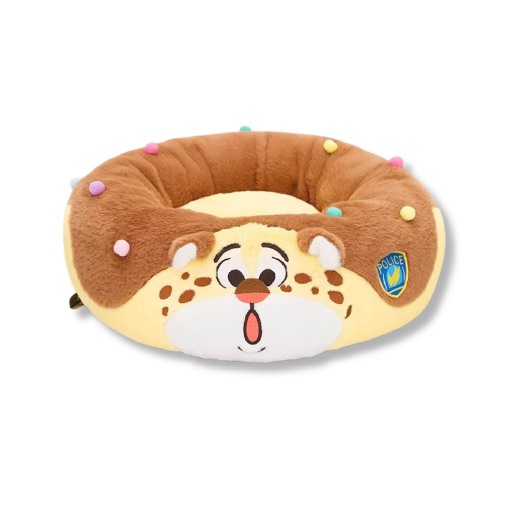 Hooper Clawhauser Pet Bed -  Soft Donut Cuddler