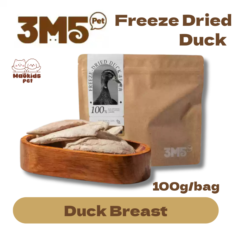 3m5pet Freeze-Dried Duck Breast For Cat & Dog