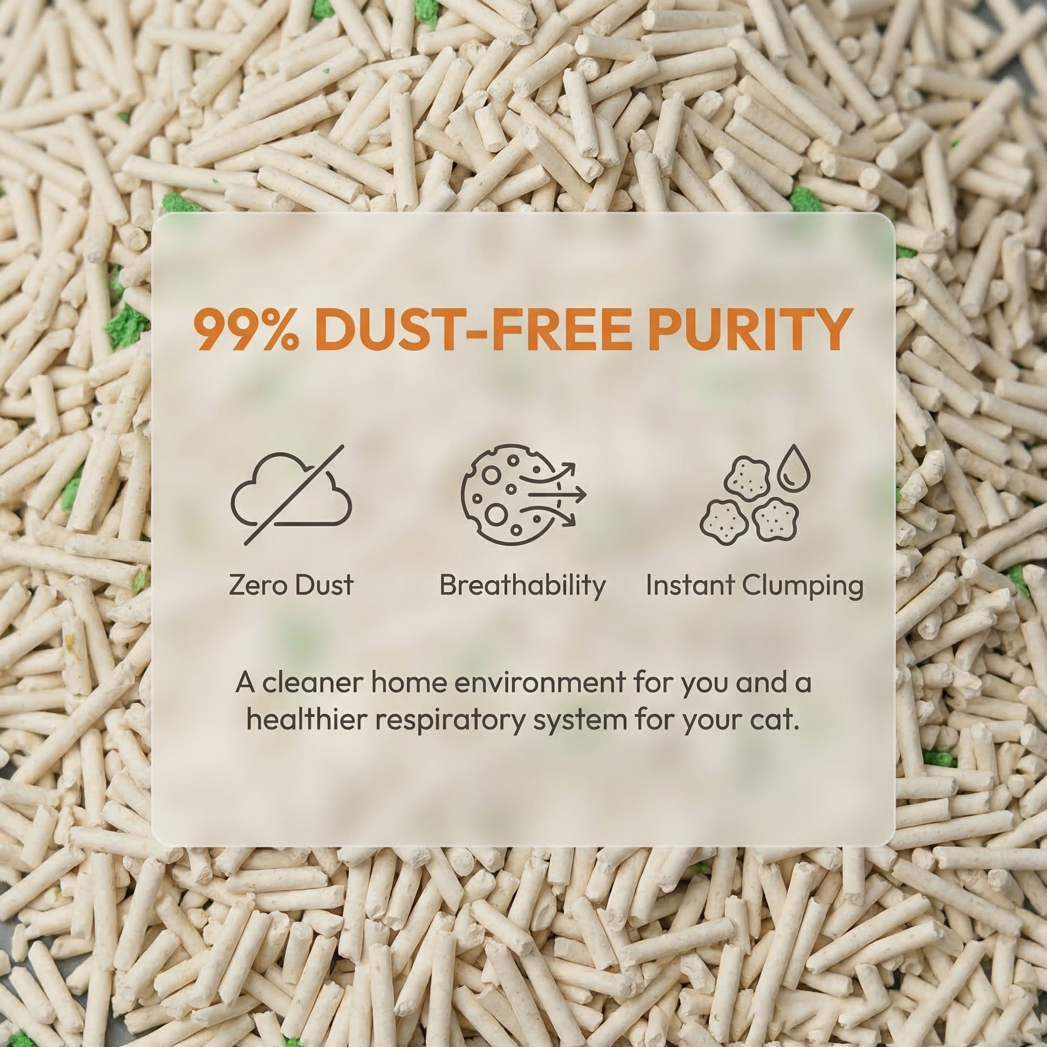 Petshy 1.5mm Tofu Cat Litter - 2.5kg/bag