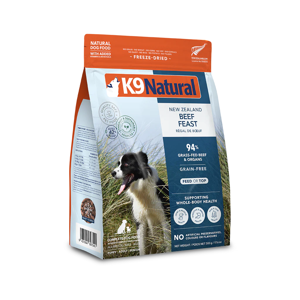 K9 Natural 狗狗主食冻干 牛肉配方