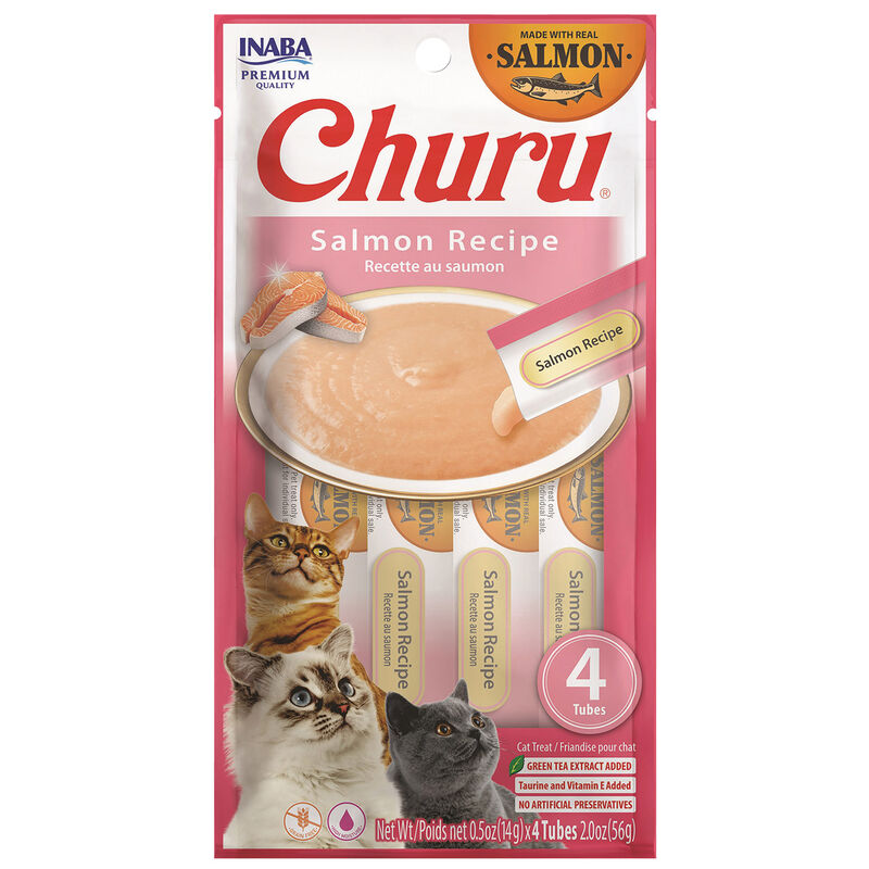 Inaba Churu Purées Cat Treat - Salmon