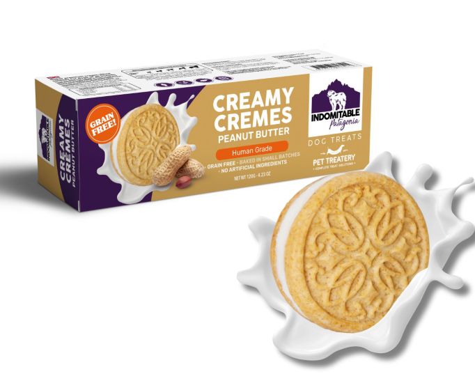 Granville Island Dog Biscuits Grain Free Creamy Cremes - Peanuts