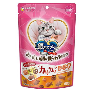 Unicharm Crunchy Cat Cookies - Seafood - 60g