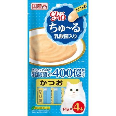 Inaba CIAO Probiotics Churu Treat For Cat - Skipjack