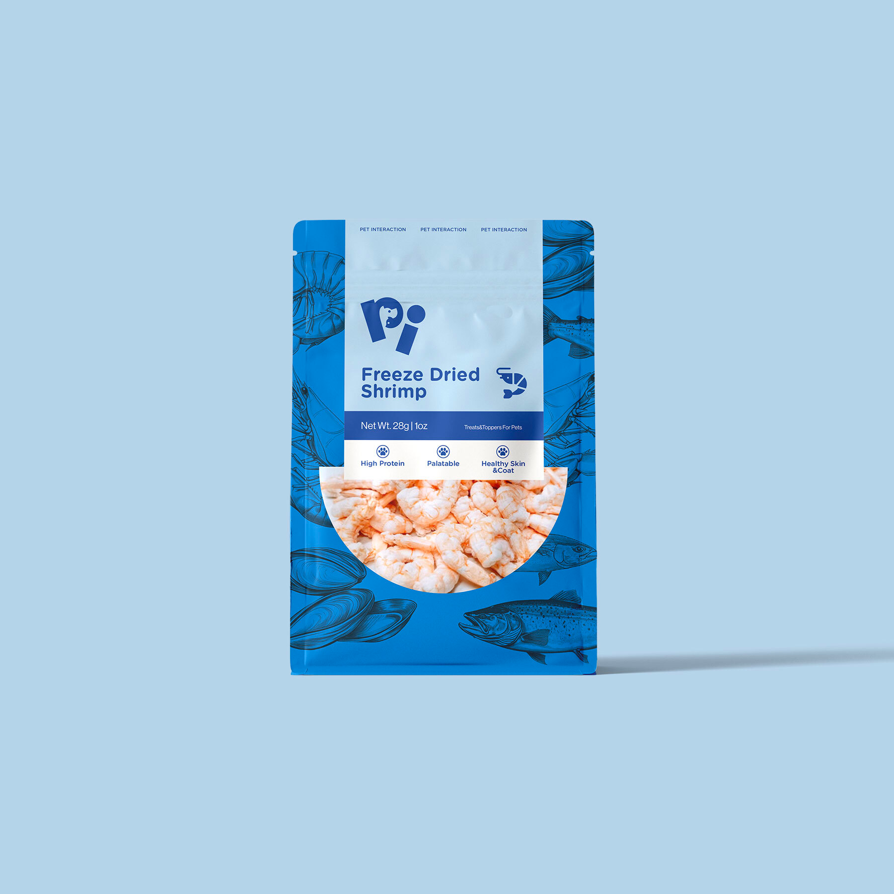 PI Freeze-Dried Shrimp For Pet - 28g