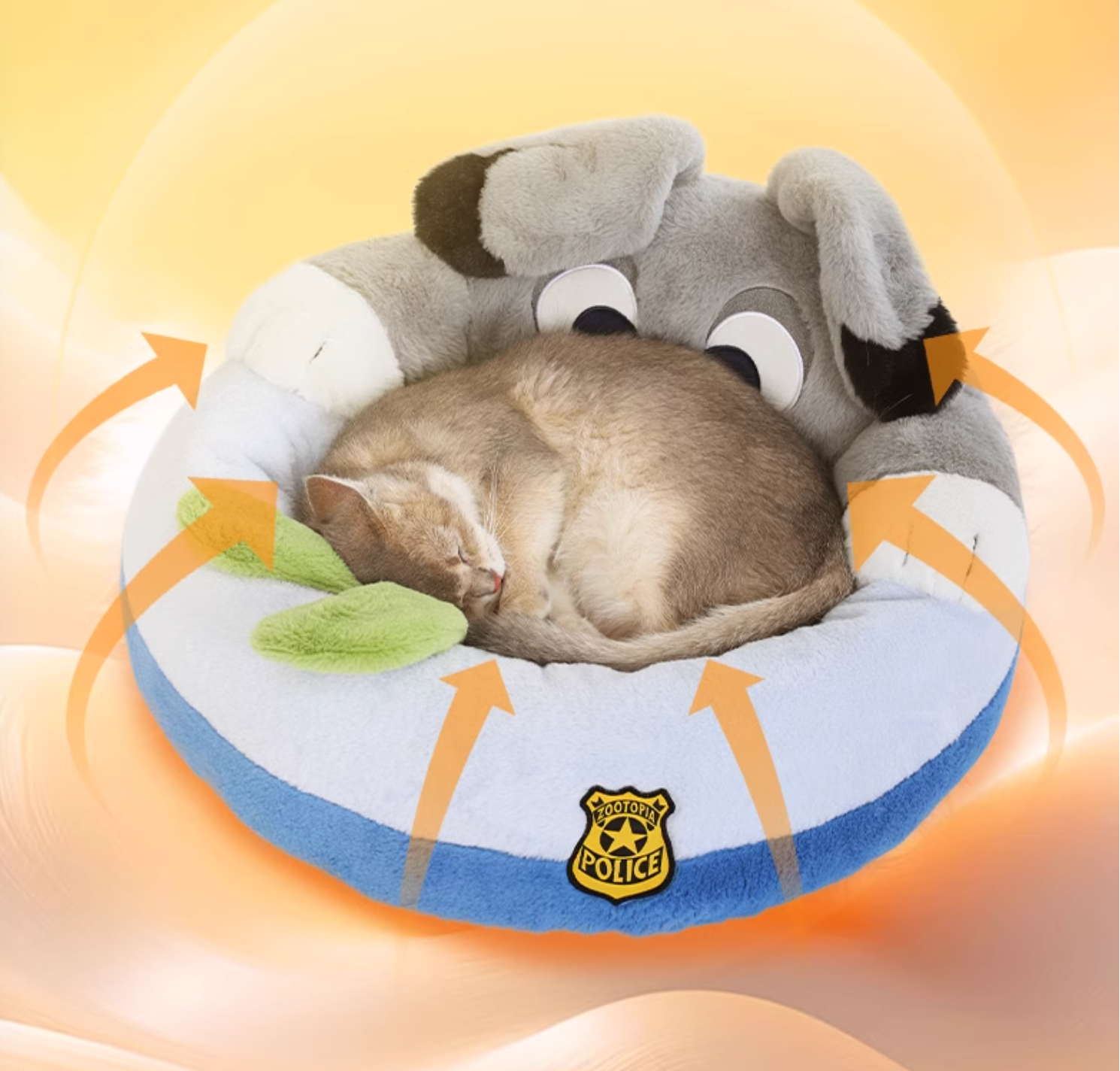 Hoopet Judy Cozy & Soft Pet Bed - Washable