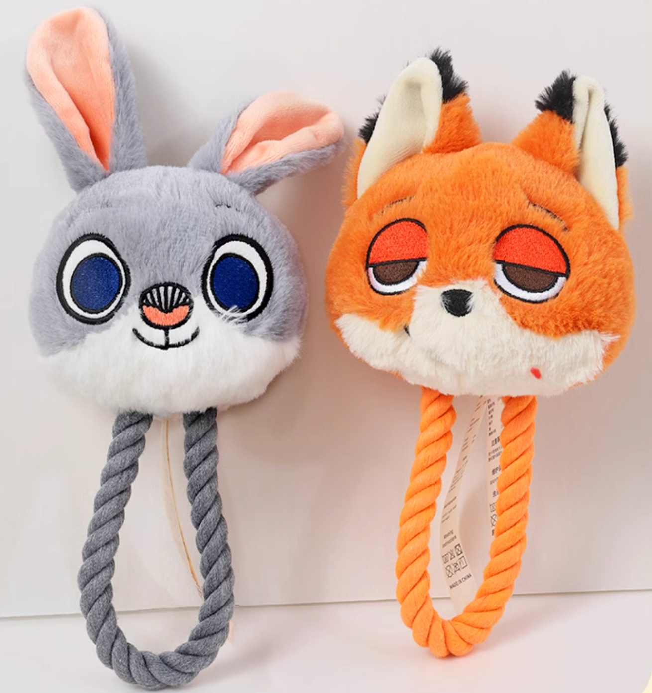 Hoopet Zootopia & Mickey Series Rope Knot Toy For Dog