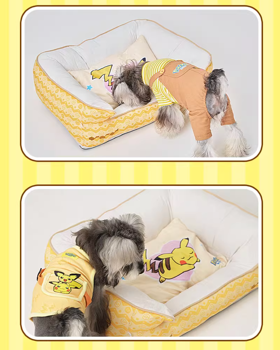 Petpurr Pokémon Pet Bed Mat – All-Season Cat & Small Dog Bed