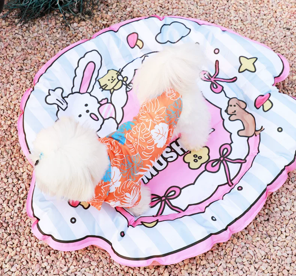 Mushell Mushroom Shaped Pet Cooling Bed