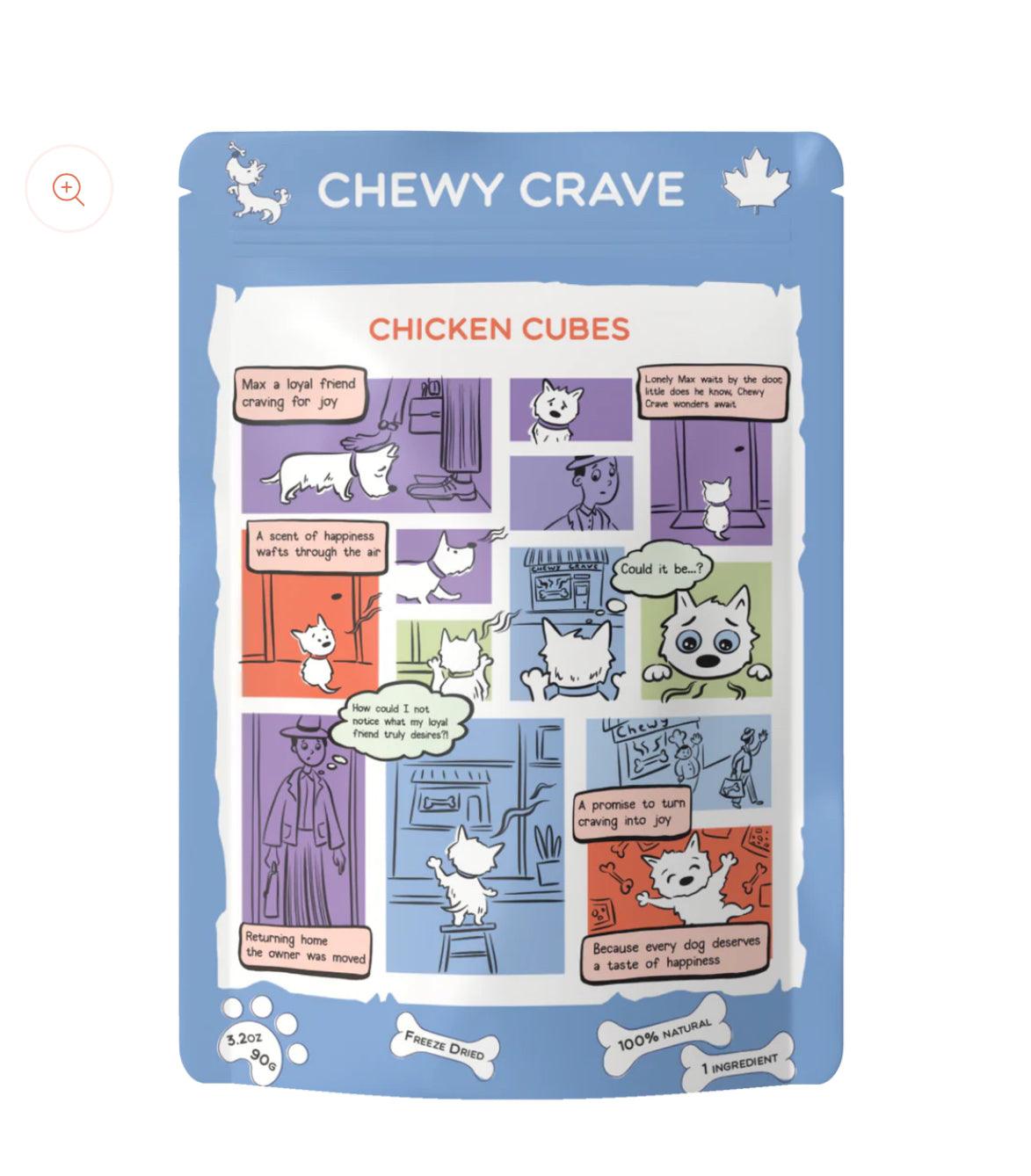 Chewy Crave 网红鲜肉冻干零食块 犬猫通用多口味可选 五款可选 90g一包 - Maokidspet