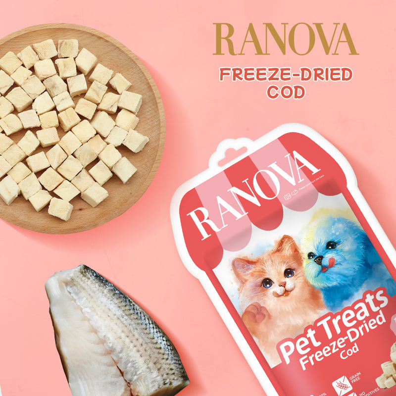 Ranova Freeze Dried Cod For Dog & Cat - 30g