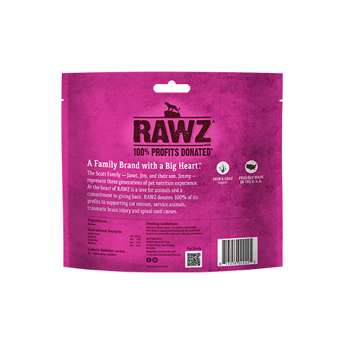 Rawz Freeze Dried Minnows Crunchy Cat Treats
