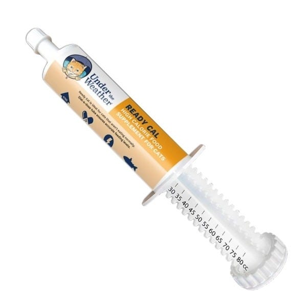 Under the Weather Ready Cal High Calorie Supplement For Cat - 80cc Syringe