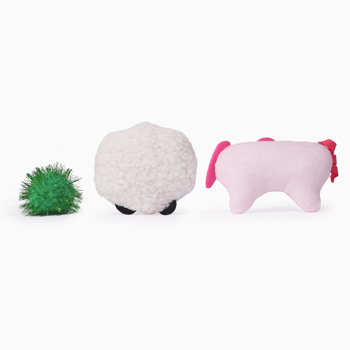 Hugsmart Meow Buddies 3pk - Sheep & Pig