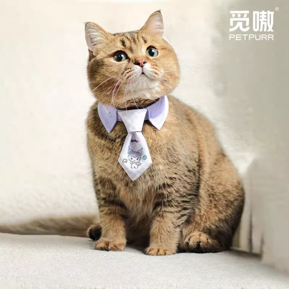 Petpurr Sanrio Pet Bow Tie Collar – Cute Dog & Cat Neck Accessory for Small Pets