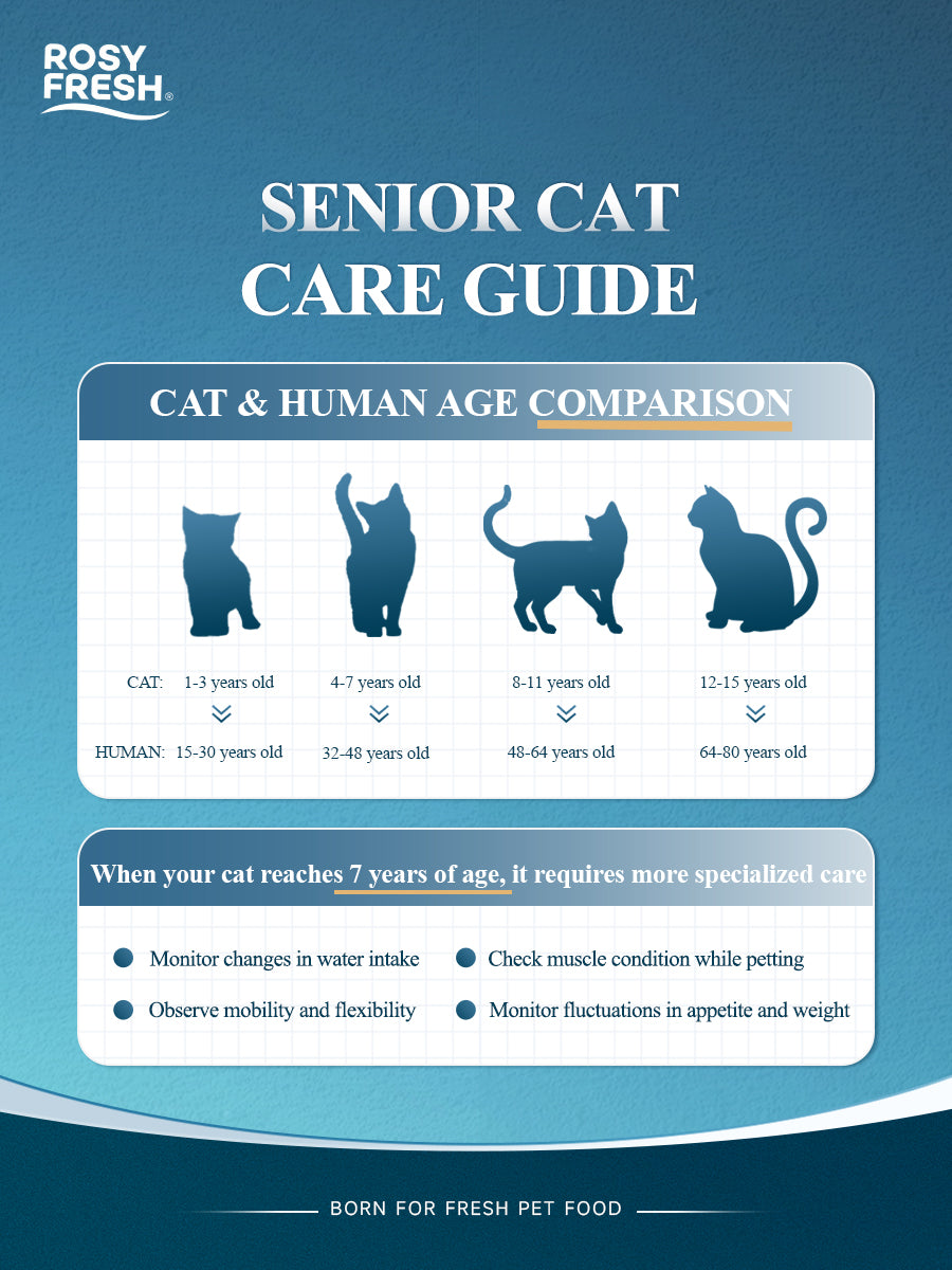 Rosy Fresh Chicken & Duck Recipe Baked Senior Cat Food