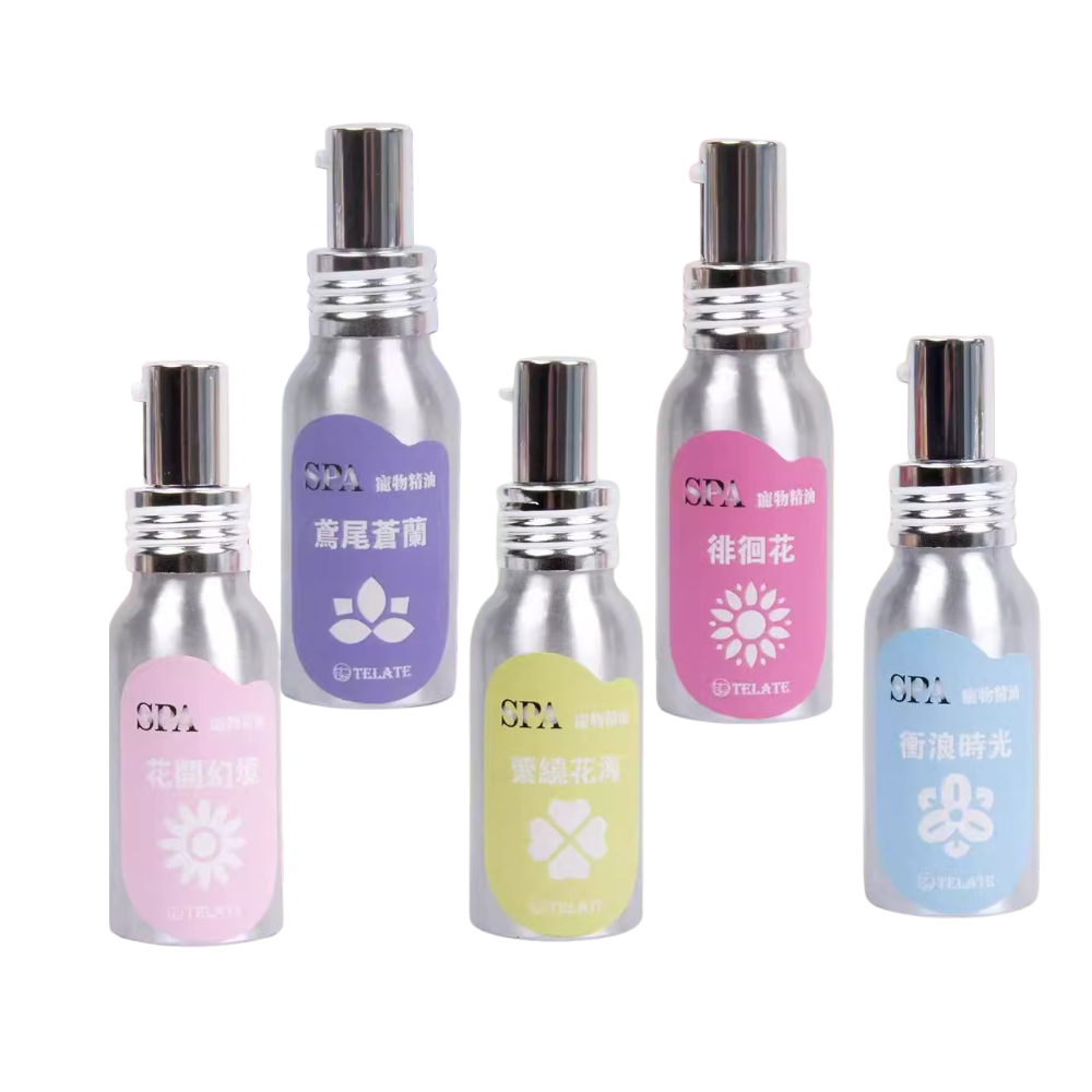 Telate Pet Perfume Spa Essential Oil – Deodorizing & Coat Care