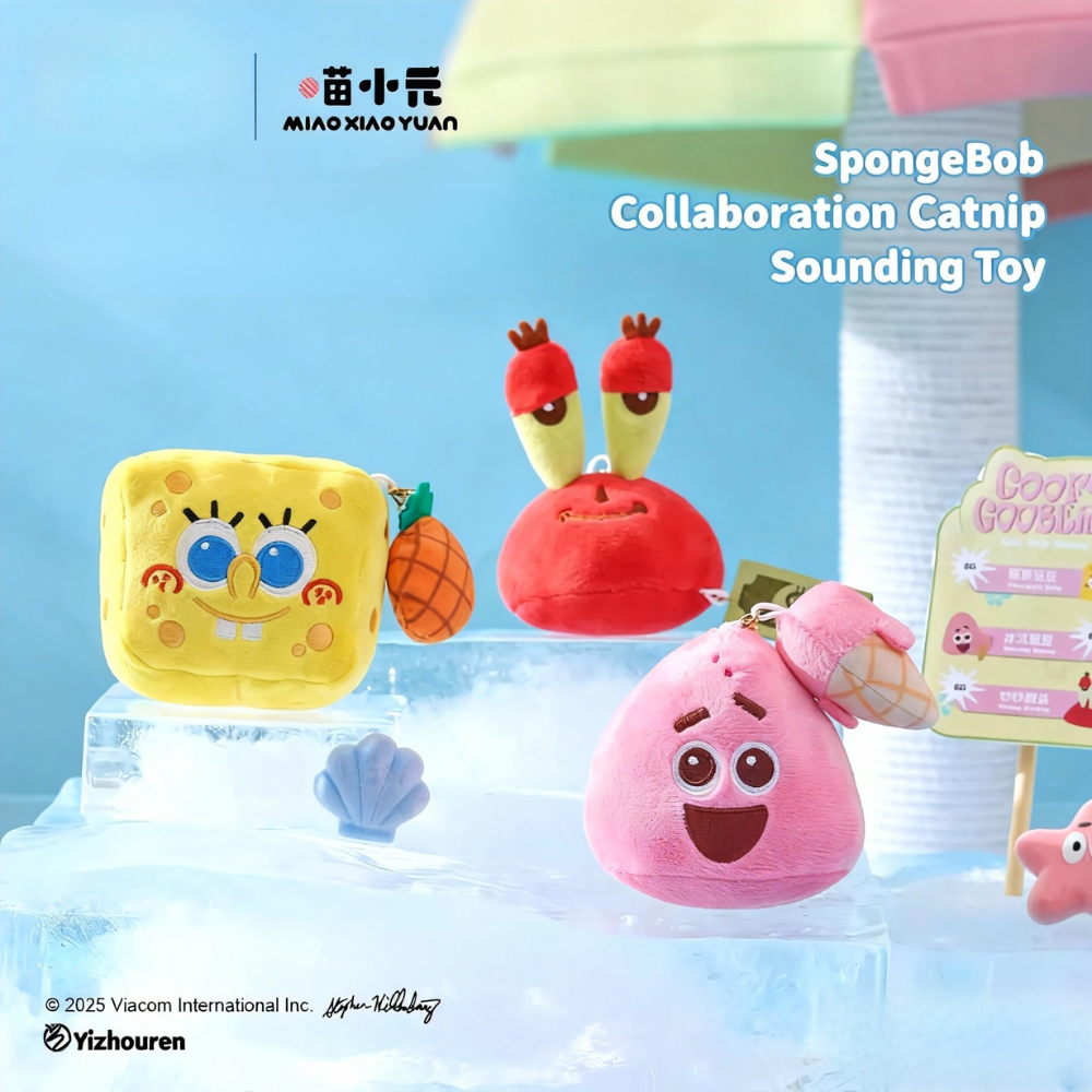 Miao-XiaoYuan SpongeBob SquarePants Catnip Plush Toys