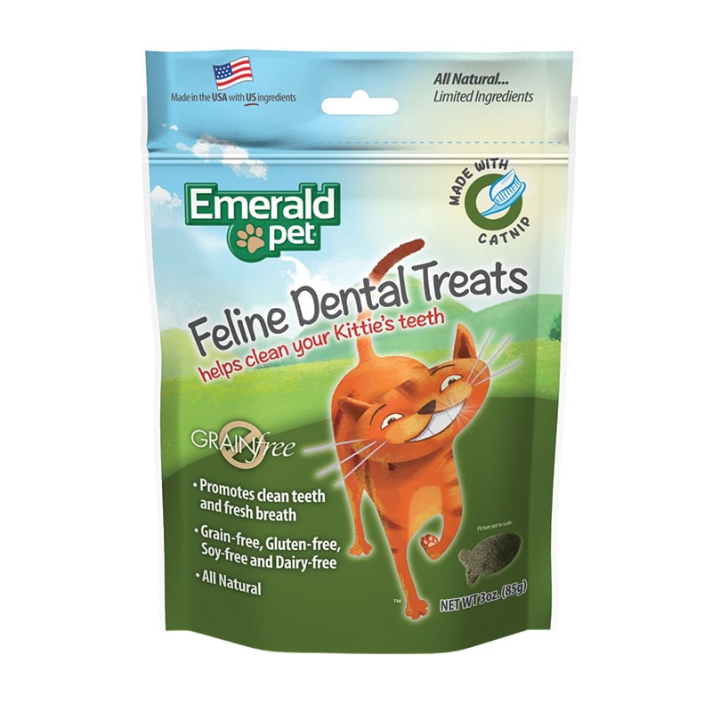 Emerald Pet Cat Dental Treat - Catnip